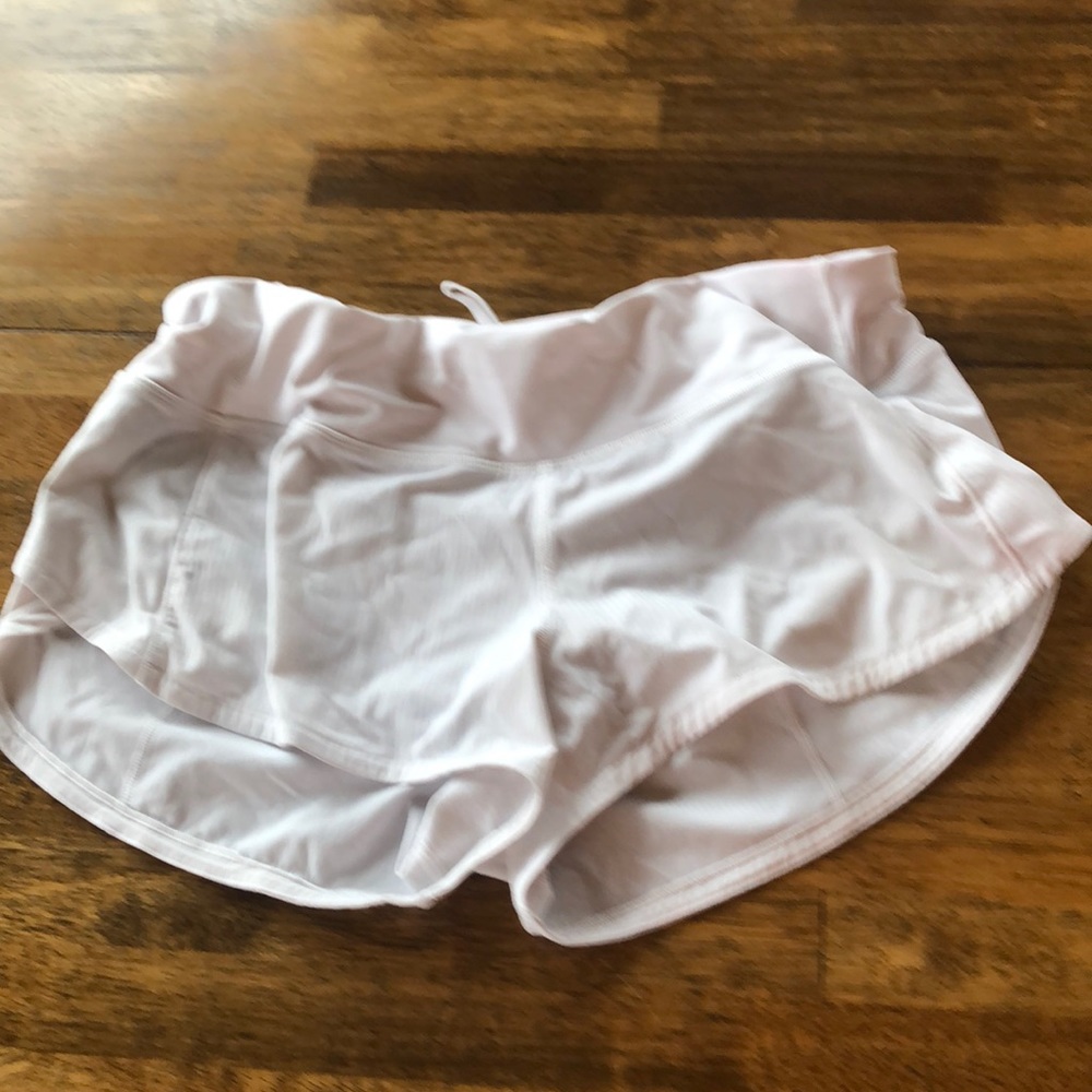 lululemon athletica White Athletic Shorts
